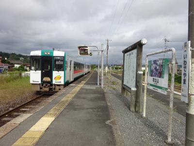 野球観戦ついで・東北の南の方をぶらり【その１】　陸羽東線・岩出山駅の鉄道資料館と岩出山の町内散歩　