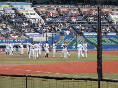 戦力外通告を受けた男たちが集う2024年合同トライアウトがZOZOマリンスタジアムで開催されるので、幕張駅から歩いて観戦しに行きました