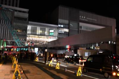 広島駅は大工事中