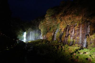 白糸の滝・ライトアップ =2024.11.16=