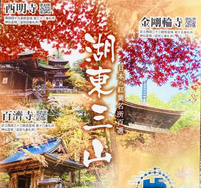 『湖東三山と永源寺めぐり』の京都定期観光バスに乗って♪