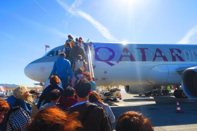 女一人旅【第18弾】15.帰国(アテネ→ドーハ→仁川→福岡)