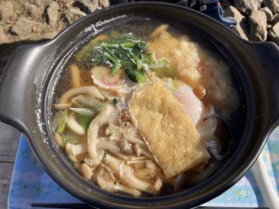 鍋割山ハイキング~頂上で鍋焼きうどん!
