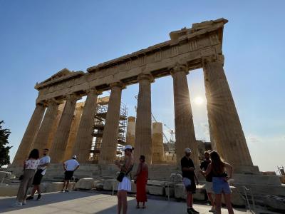 アテネの世界遺産 アクロポリス遺跡/2024.9月クロアチア・ギリシャ3週間(9)