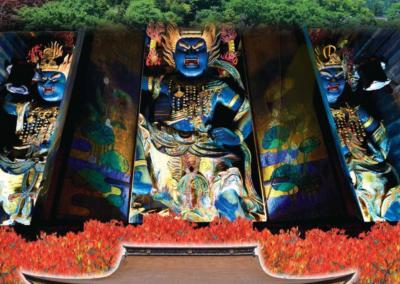 吉野山金峰山寺の秘仏を参拝する