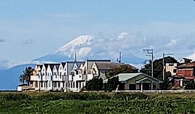 今朝の富士山