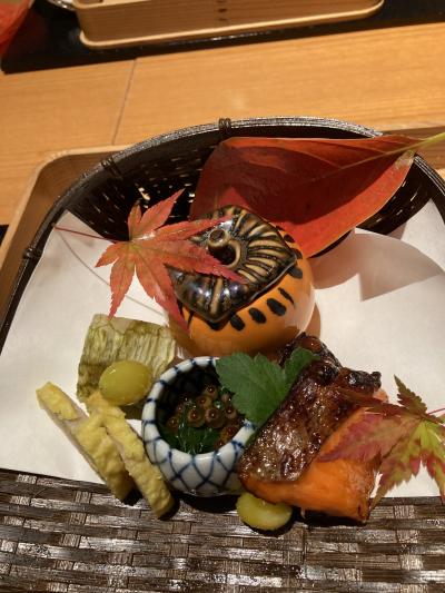 ザリッツカールトン大阪　和食花筐でランチです。