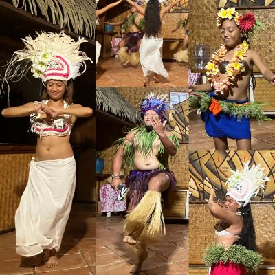 海の色がイリュージョン!クック諸島に憧れのワンピースを買いに行く【3.アイランドナイト】