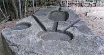 奈良県 桜井市の談山神社、明日香村の石舞台・酒船石