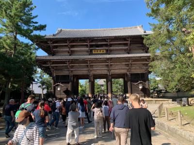 夫婦旅　奈良③ 牛まぶし三山～東大寺　南大門　大仏殿　(世界遺産)