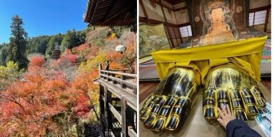 マイカーで行く奈良6泊7日～2日目 紅葉と仏像をなでなで！ご利益ありますように～