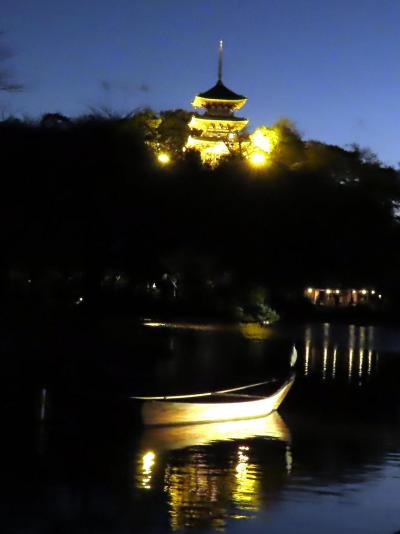 三渓園　紅葉ライトアップ　２０２４年秋