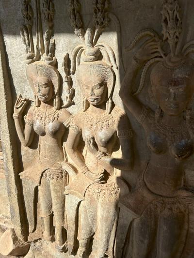 初カンボジア、初日はシェムリアップ町歩き。