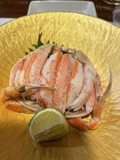 蟹食べにいこー♪ 雨予報の金沢へ