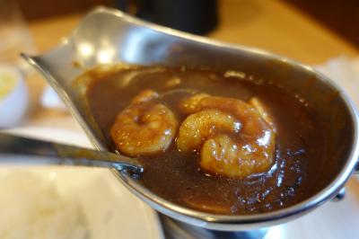 20241204-4 金町 カレートックのトックカレーは海老とマッシュルーム