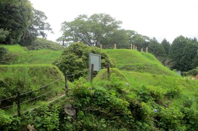 山中城と芦ノ湖