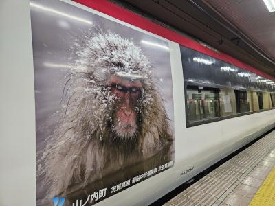 ちょっと遠回りしながら湯田中温泉へ