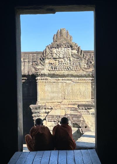 初カンボジア、アンコールワット前半は、アンコールワット、アンコールトム、タ・プロームへ。