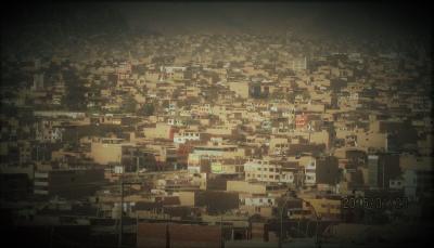 砂漠に出来た街