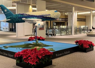 ⑯登別・湯の川名湯の温泉旅館でくつろぐ光のみちしるべ４日間　4日目 新千歳空港~羽田空港＝自宅最寄りのバス停‥カイロ・・自宅