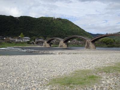 【車旅】橋巡り宮島⇒広島原爆ドームと広島風おこのみやき③錦帯橋