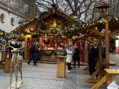 202412 本場ドイツのクリスマスマーケットを見たい#1ミュンヘン