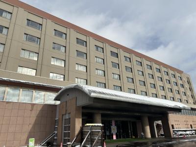 ホテル鹿角で雪見風呂♪