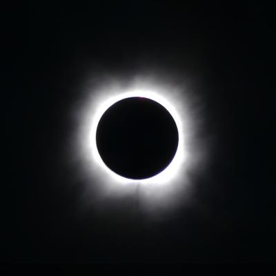 アリゾナ・テキサス・皆既日食(4) テキサス州ダラス近郊アーヴィンで皆既日食を鑑賞