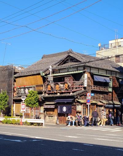 創業130年土手の伊勢屋で一時間並んだ甲斐がありました