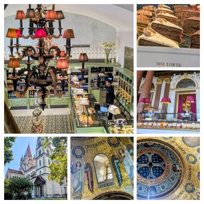 ウィーンの歴史＊文化＊建築＊音楽＊暮らしを愉しむ10日間10-1.シシィも通ったゲルストナーでケーキを☆～メキシコ教会の秘宝の様な礼拝堂☆