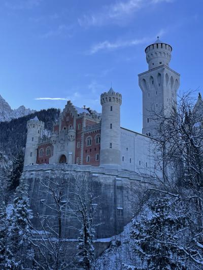 202412 本場ドイツのクリスマスマーケットを見たい#2ノイシュバンシュタイン城