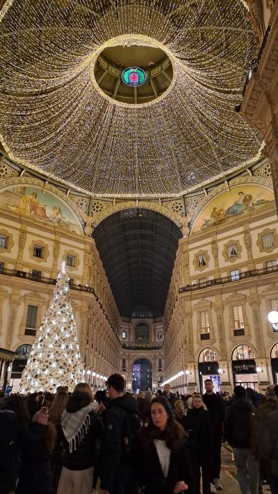 イタリアでクリスマスイルミネーション見たいっ！と思ったら、もうミラノに行くっきゃなかった