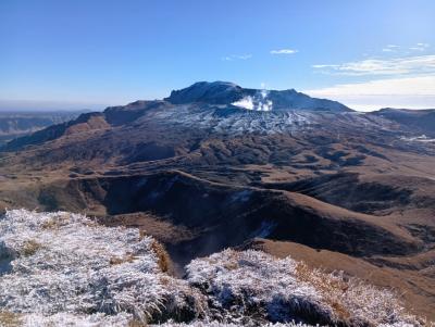 2024年12月 阿蘇山(烏帽子岳・杵島岳)
