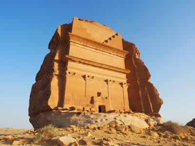 サウジアラビア一人旅３　世界遺産マダインサーレ（ヘグラ）