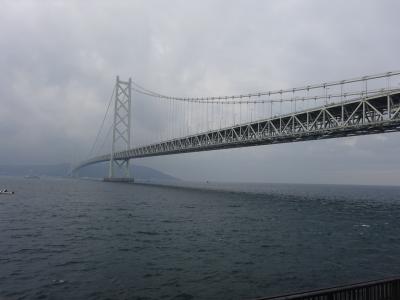 2024年12月兵庫(舞子ｰ明石海峡大橋(橋の科学館 海上プロムナード  五色塚古墳)明石(魚の棚 明石公園 柿本神社 月照寺 天文科学館)