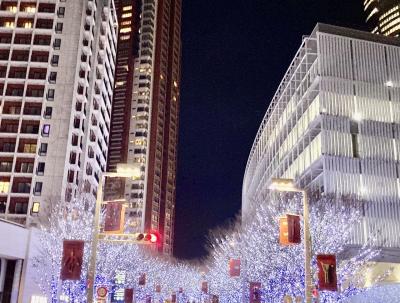 六本木散策へ　イルミネーション鑑賞