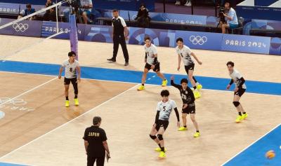 パリオリンピック観戦・その⑤ 男女バレーボール3試合 家族で大興奮