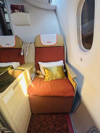 '24-'25年末年始ネパール1人旅①:エア・インディアビジネスクラス搭乗記、成田サクララウンジ