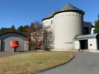 紅葉の川村記念美術館