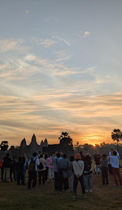 アンコールワットで初日の出を（4日目）