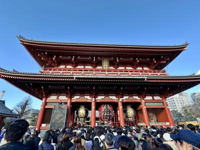 恒例の初詣とANAのポケモンジェット。