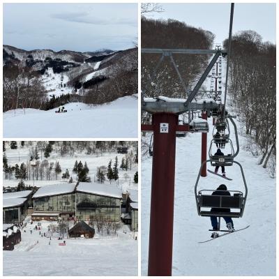 2025年の初旅行は斑尾でスキー。③パウダースノーのゲレンデでヒャッホ～～ッ！ディナーは和食のフルコースを満喫！