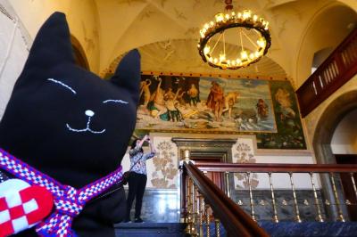 #2アールヌーボー探し2024秋~話そっちのけで装飾にうっとりの市庁舎~