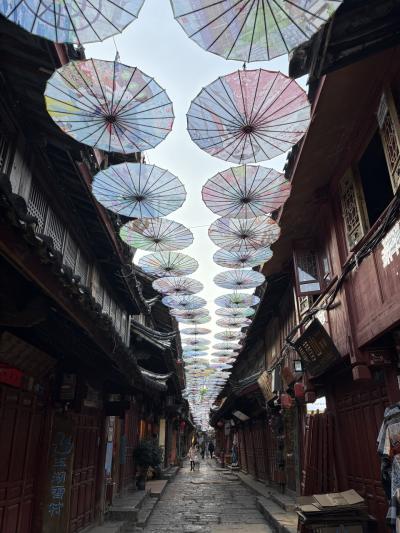 2025年1月の麗江と玉龍雪山