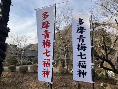 青梅で七福神めぐりとダルマ市