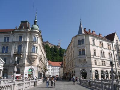 ウィーン発着FlixBusで行くスロベニア・クロアチア(2)リュブリャナ