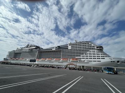 2024 ベリッシマ 台湾、沖縄ショートクルーズ ヨットクラブ乗船 1日目(お部屋・船内)