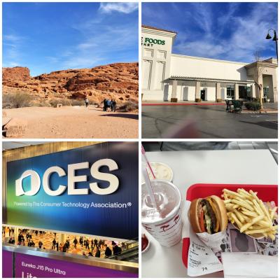 ハワイアン航空で行くラスベガス＆ホノルル(2)CES、バレーオブファイア、ホールフーズ、IN-N-OUT