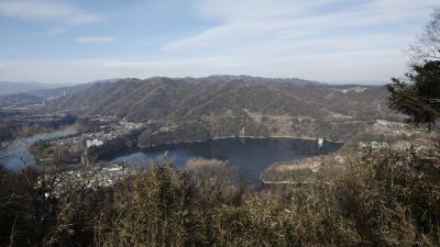 津久井城山登る