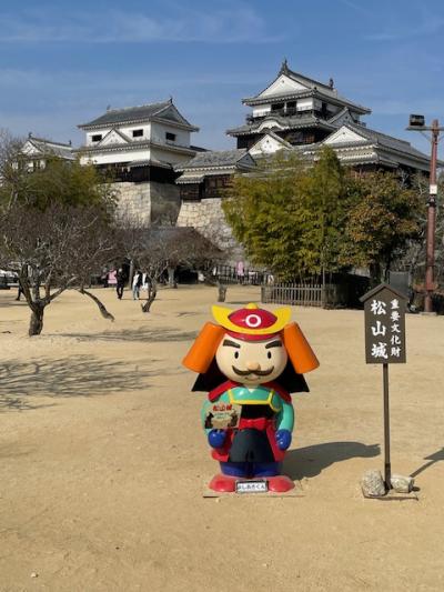 四国高速バスの旅、2日目は松山、道後です。
